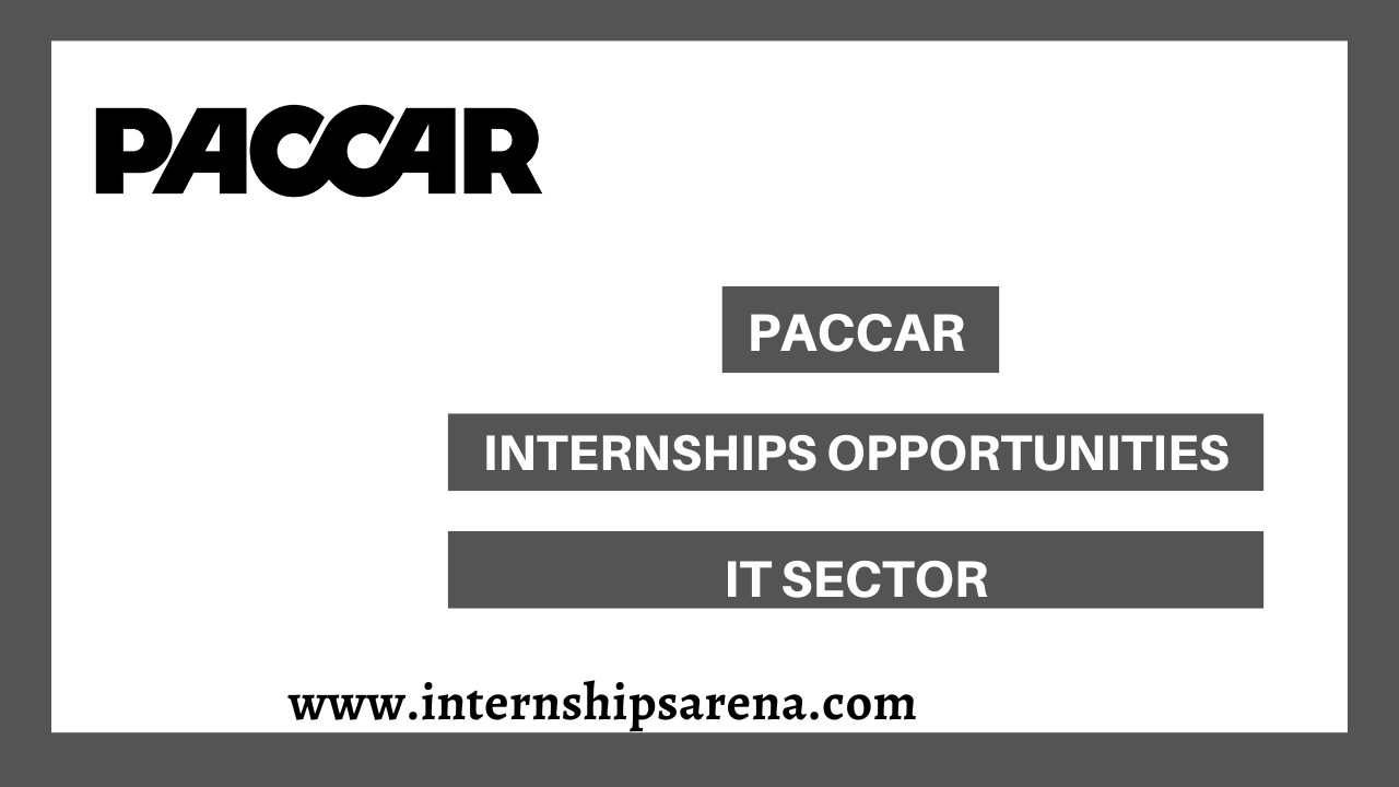 Paccar Internship