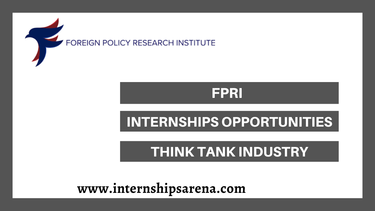 FPRI Internship