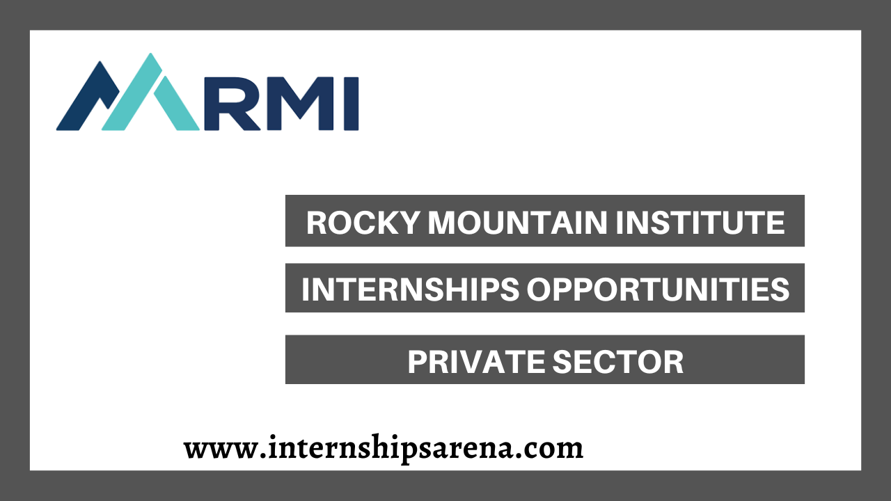 Rocky Mountain Institute Internships