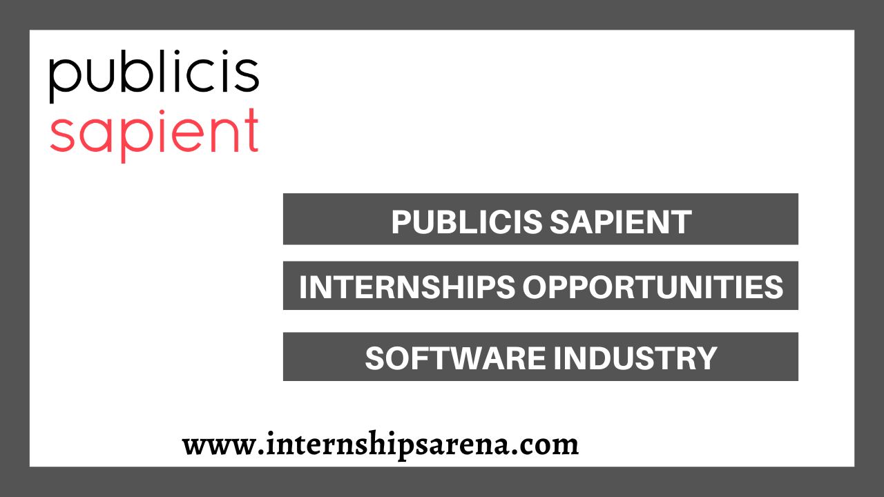 Publicis Sapient Internship