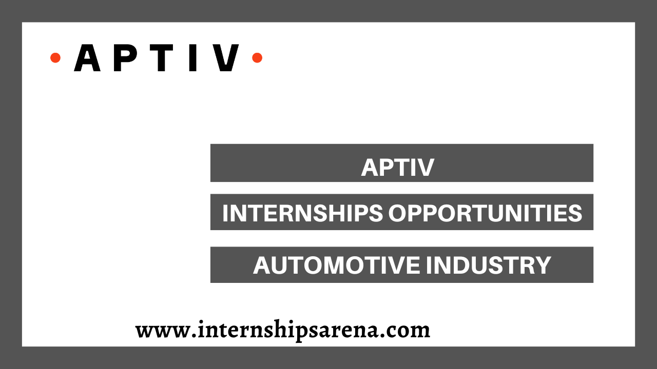 Aptiv Internship