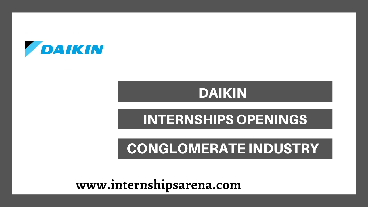 Daikin Internship