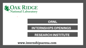 Oak Ridge National Laboratory Internship