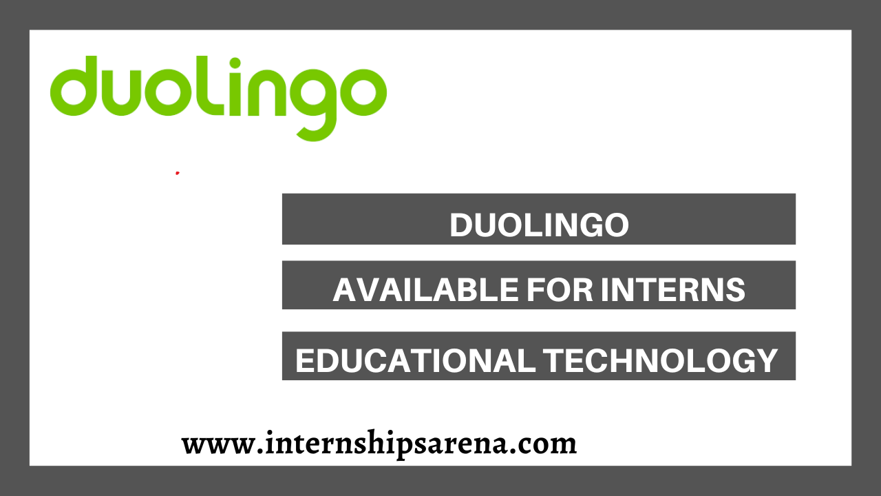 Duolingo Internship