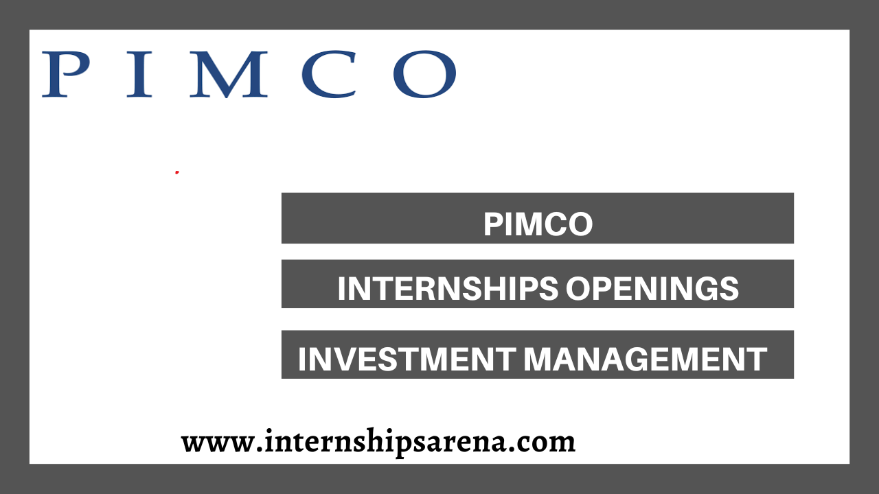 PIMCO Internship