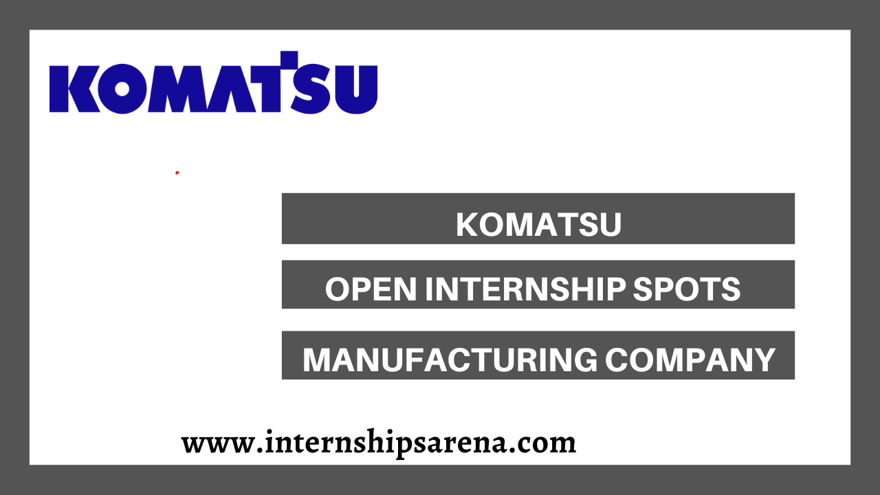 Komatsu Internship