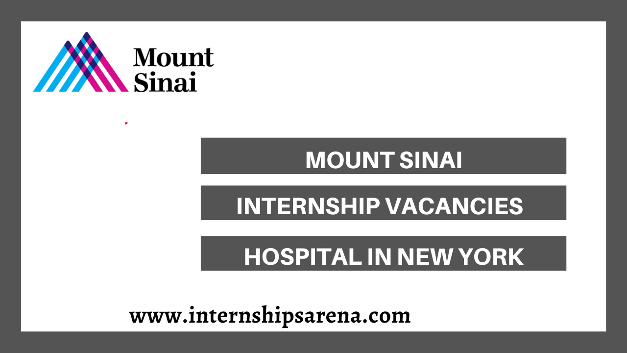 Mount Sinai Internships
