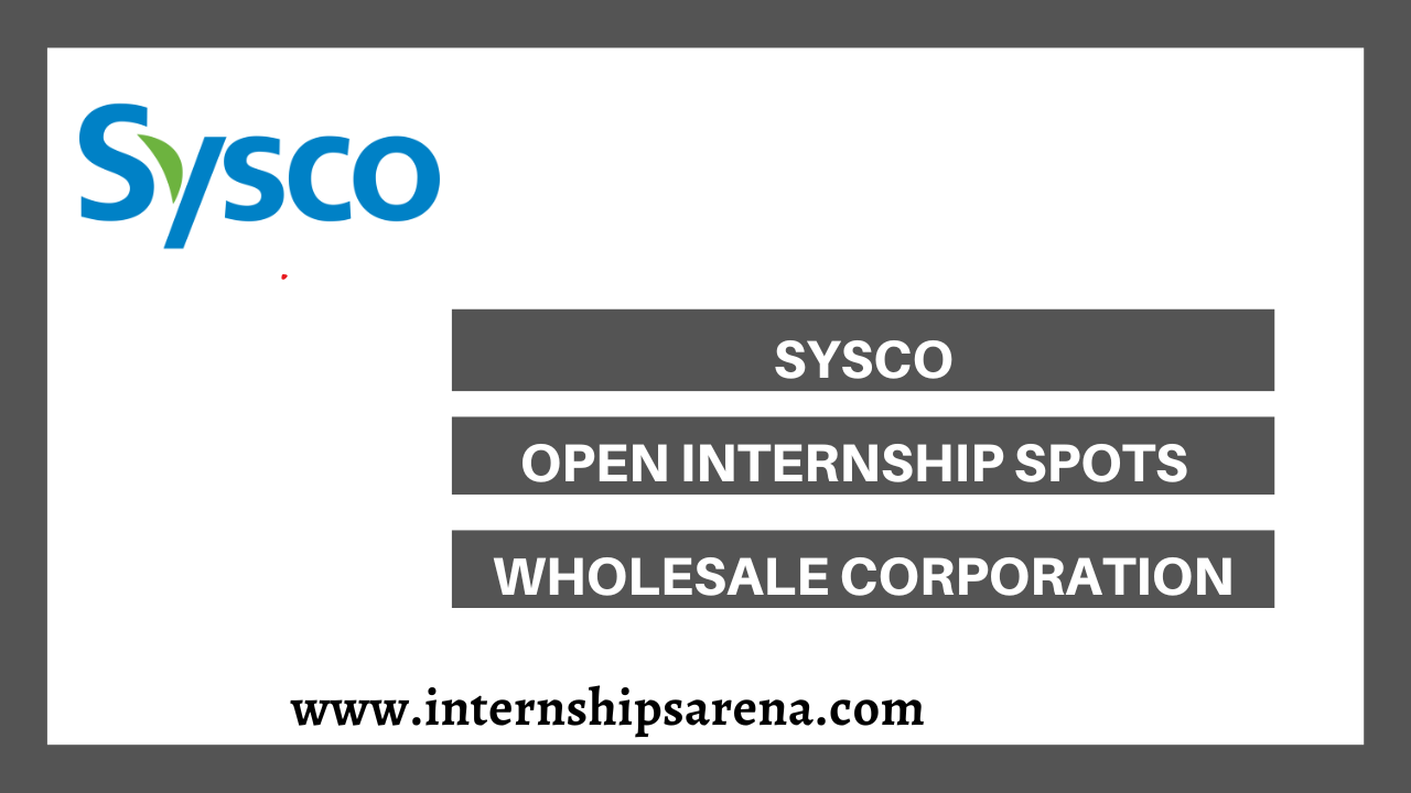 Sysco Internship