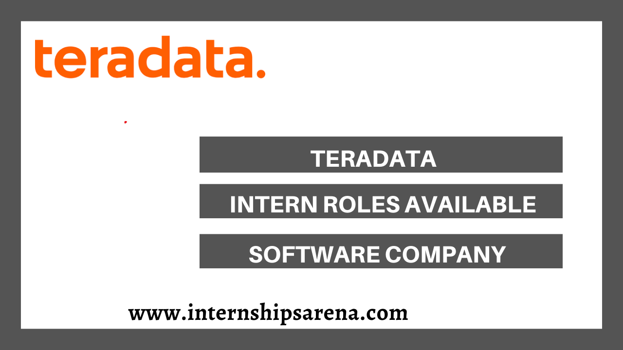 Teradata Internship