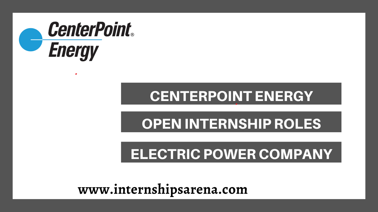 CenterPoint Energy Internship