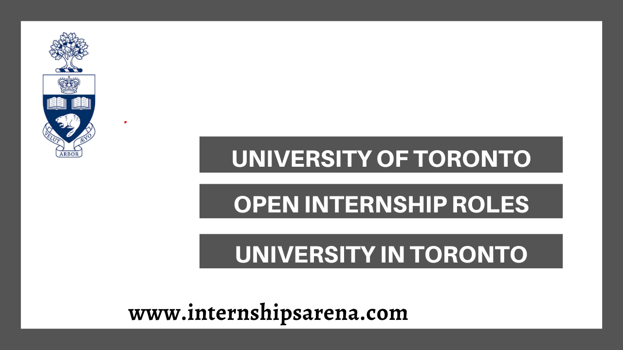 University Of Toronto Internship