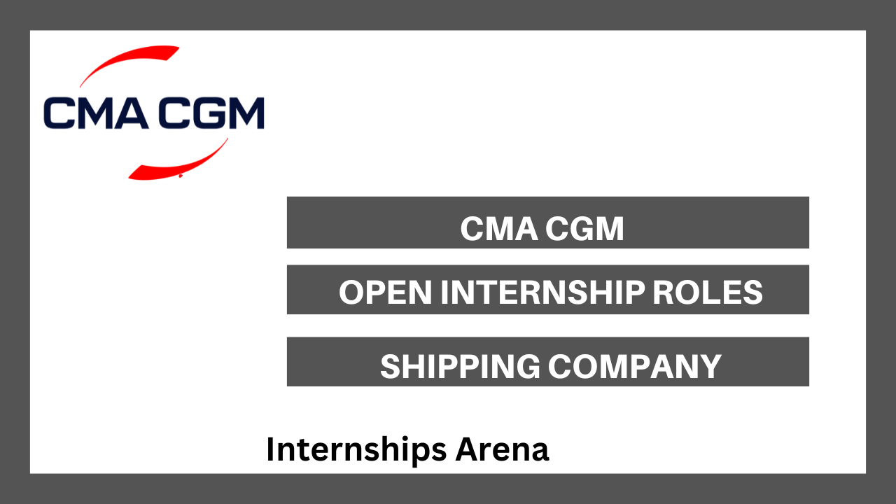 CMA CGM Internship