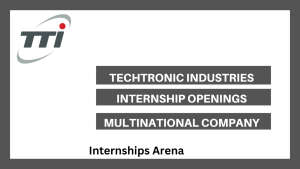 Techtronic Industries Internship