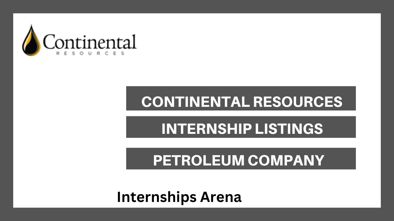 Continental Resources Internship