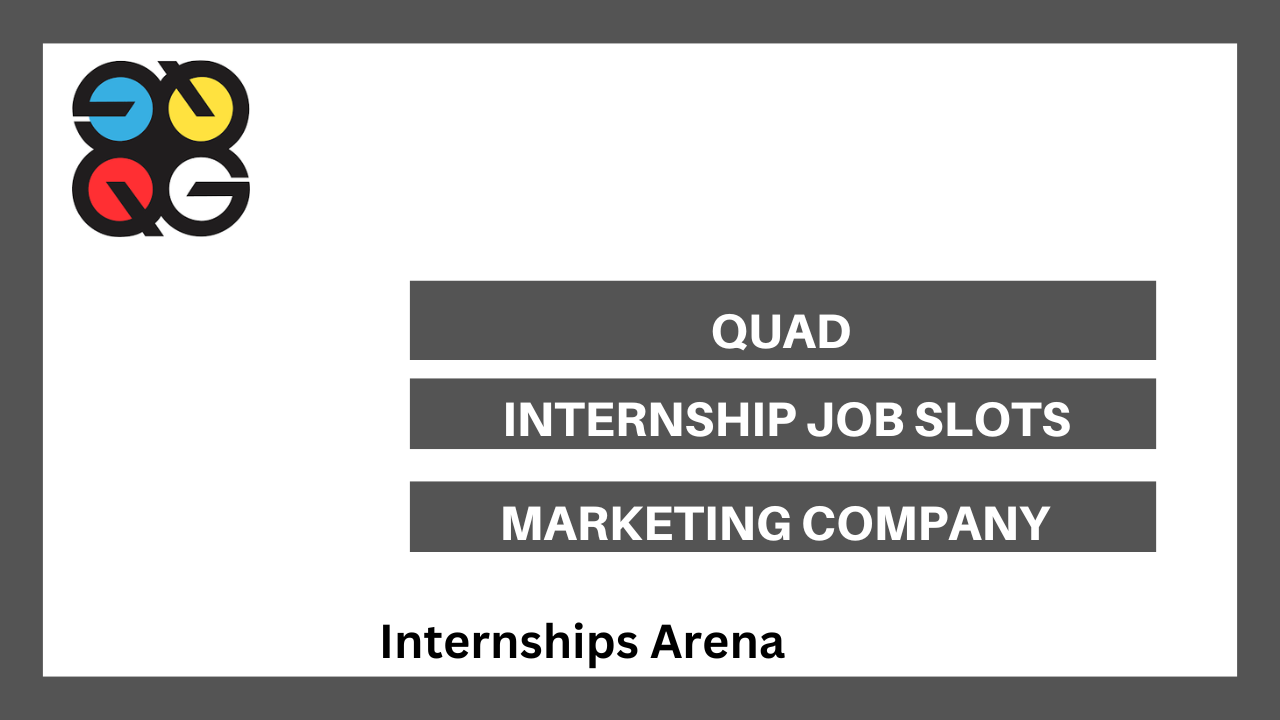Quad Graphic Internship