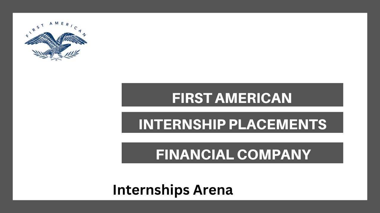First American Internships