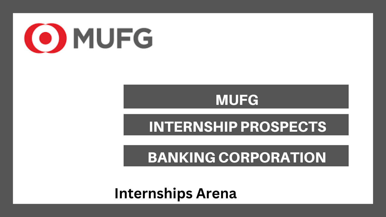MUFG Internship