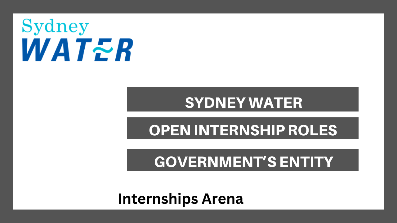 Sydney Water Internship