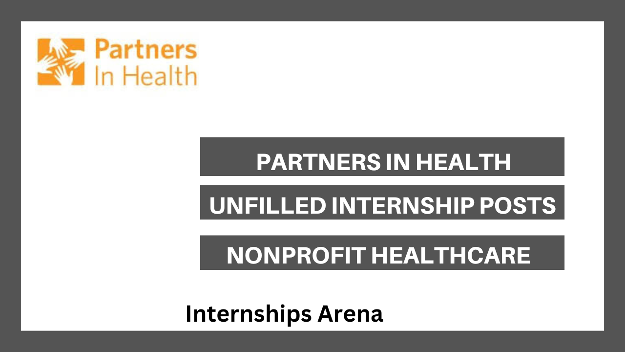 Partners In Health Internships