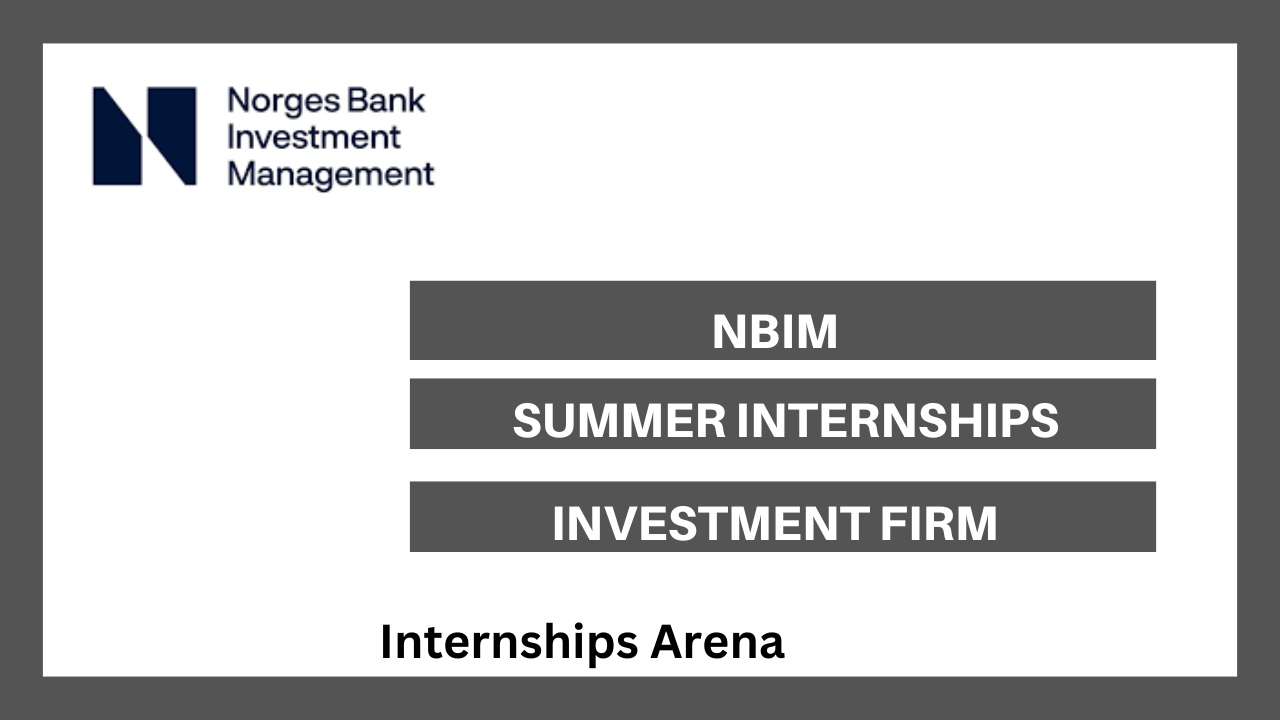 Norges Bank Investment Management Internships